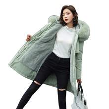 Women Outdoor Winter Coats - Bean Green - View 3