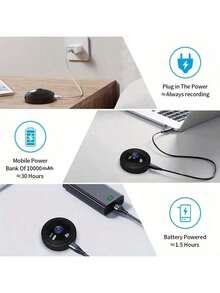 1 camera gián điệp mini, độ phân giải Full HD 1080P, tầm nhìn ban đêm, xem được qua ứng dụng di động, pin sạc, sạc USB, dễ dàng lắp đặt - Thích hợp cho văn phòng, nhà ở, môi trường trong nhà và ngoài trời, đảm bảo an ninh nhà cửa hiệu quả. - màu đen - Xem 7