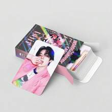 124pcs Holographic Cards STRA YKIDS New Album DOIT Shiny Sticker Photo Cards Double-Sided LOMO - Multicolor - View 5