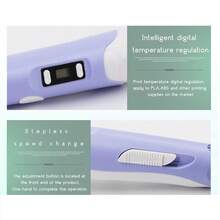 3D Pen With 9 Colors Of PLA Filament Refill, A Total Of 88 Feet - Purple - View 5