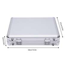 104 Pcs Silver Optical Trial Lens Set Kit Metal And Glass Trial Lens Set Rectangular Trial Lens Set Kit For Optometrists, Vision Testers, Home Users - Silver - View 2