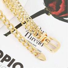 1 件全新水钻流苏腰链，时尚水晶身体链腰饰，适合海滩