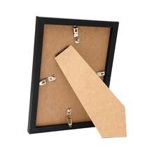 5个黑色优雅5x7英寸相框，适合展示情侣照片，可横向或纵向放置于平面上，精美的家居装饰品，送给女朋友的绝佳礼物，情人节纪念品 - 黑色 - 查看 11