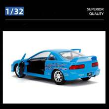 Simba JADA 1:32 Scale "Fast & Furious" Diecast Car Model Series, Mitsubishi, Buick, Classic Car Replica - 1995 Integra Type-r - View 4