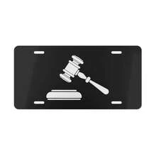 Gavel Vanity Plate Lawyer Judge Auto License Plate, Attorney Car Decor, Legal Gift, Courtroom Novelty Tag Law School Student Present - 30*15 - 查看 6