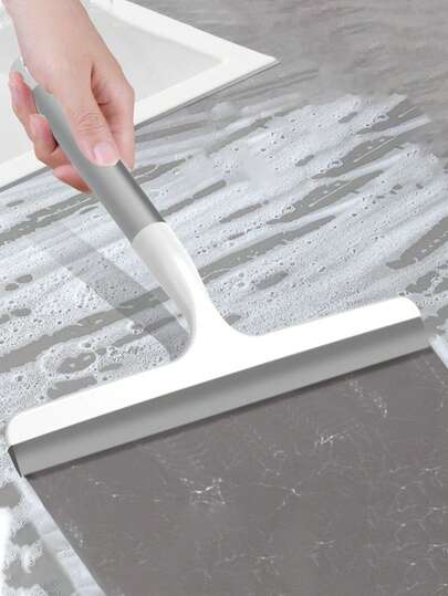 高级手持式多功能宽刮水器，快速高效，不留痕迹，超耐用，适用于清洁窗户玻璃，可用作玻璃刮刀、家用清洁工具，适用于玻璃门、瓷砖墙面、汽车车窗、浴室淋浴门窗等，是居家清洁的必备品。