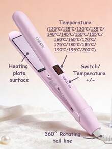 CRASTS 双效直发器，沙龙专业美发造型工具，直发卷发两用，不伤发质