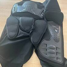 Motorcycle Armor Jacket & Pants Set, Summer Motorcycle Riding Armor Jacket Equipment, Off-Road Motorcycle Chest Spine Protector, Motorcycle Off-Road Armor Pants, Breathable Anti-Fall, Unisex, Rider Gift, Size M-3XL