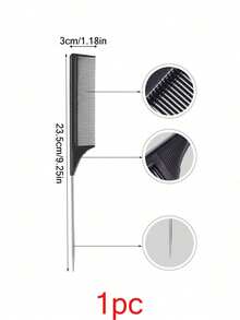 1/2 buc Perie de păr și barbă cu peri de mistreț pentru bărbați și femei - Perie profesională de coafat cu peri de coamă fără parfum pentru păr gros/subțire, pieptene de curățare a decolorării și a mașinii de tuns, instrument de netezire a spatelui, înapoi la școală, articole esențiale pentru călătorii și vacanțe, accesorii de păr pentru femei, perie, perii de păr, perie pentru margini, perie de păr, pieptene de păr, pieptene de păr, perie de descurcare, perie cu bilă, perie de păr mini, set de perii de păr, pieptene din lemn - Multicolor - Vizualizare 9