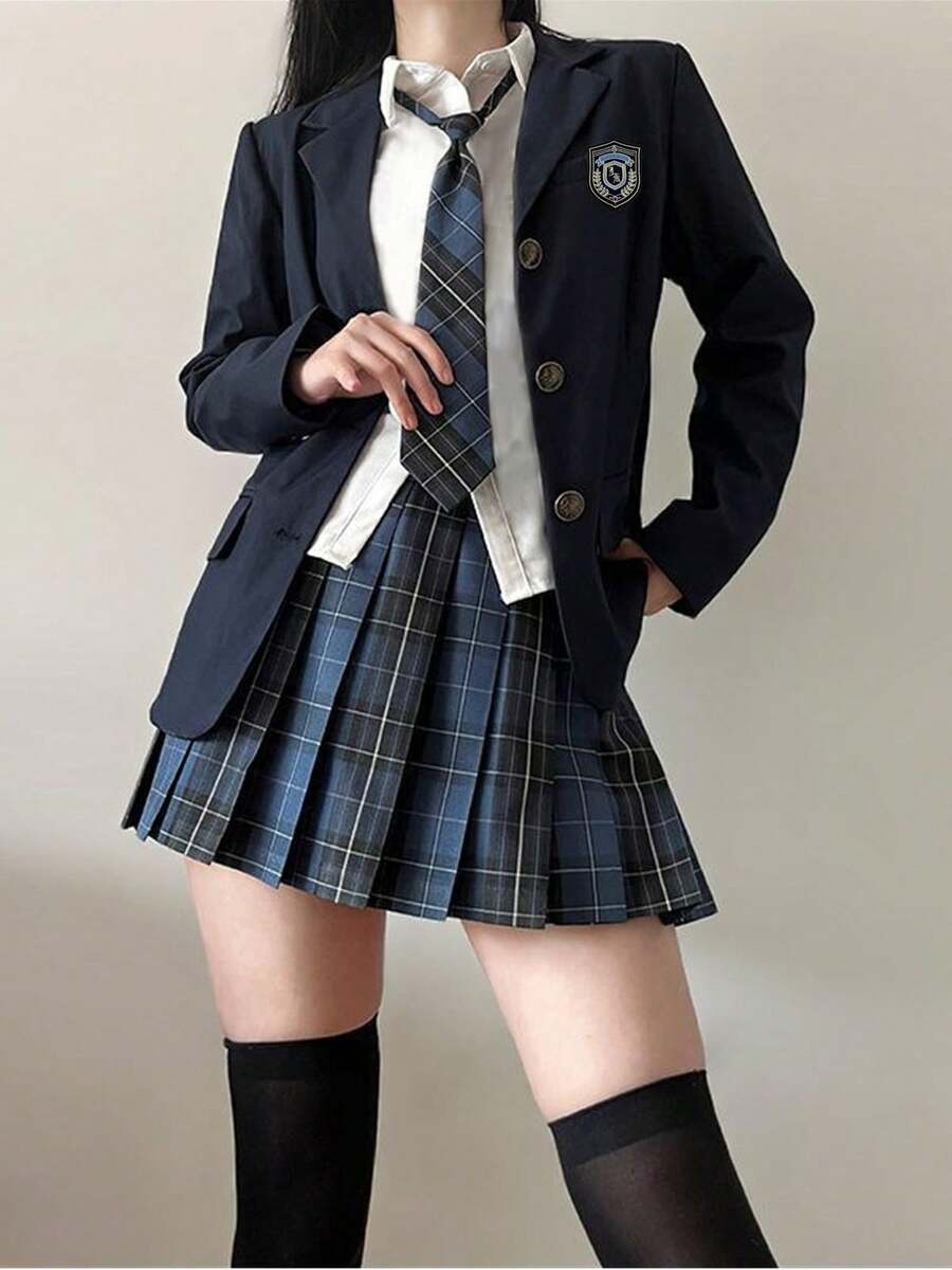 Cosplay Clothing - 藏蓝色 - 查看 1