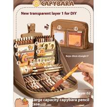 New Kapi Bala Stationery Gift Set, Back To School Supplies Kit, High-Quality Birthday Gift For Girls, Christmas Gift, Holiday Gift, Perfect Gift - Multicolor - View 5