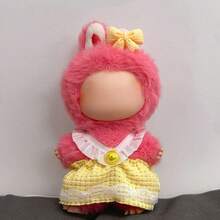 1 Set Mini Cute Princess Doll Dress Up Outfit, Includes Dress, Headpiece And Shoes, Fits 4th Generation Dolls, Decorative Doll Clothes Or Adorable Doll Replacement Outfit (Doll Not Included) - Multicolor - View 7