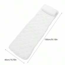Yinhing Almohada de baño de Cuerpo Completo para Tina con Soporte para la Espalda y el Cuello Cojín para Bañera de Cuerpo Completo con Transpirable - como en la foto - Ver 7