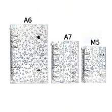 M5/A6/A7 激光星形活页笔记本 - 透明 - 查看 2
