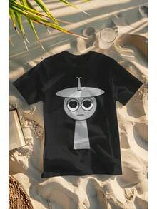 Sprunki Cluker! - Summer T-Shirt - White - View 7