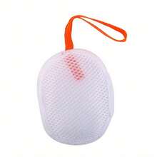 1 Set Soap Bag, Soap Lather Net, Drawstring Exfoliating Pouch, Soft Shower Pouch - one-size - View 1