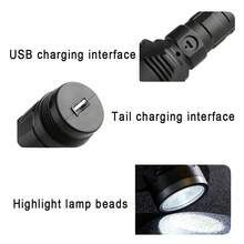 Bright Mini Telescopic Flashlight, Aluminum Alloy Handheld COB Side Light Flashlight For Home Use - Multicolor - View 2
