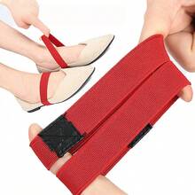 2pcs/Set Shoes, High Heels, Easy-To-Slip Shoelaces, Non-Conforming Shoelaces, Women's Elastic Bands, Non-Slip Laces, Heel Straps - Multicolor - View 4