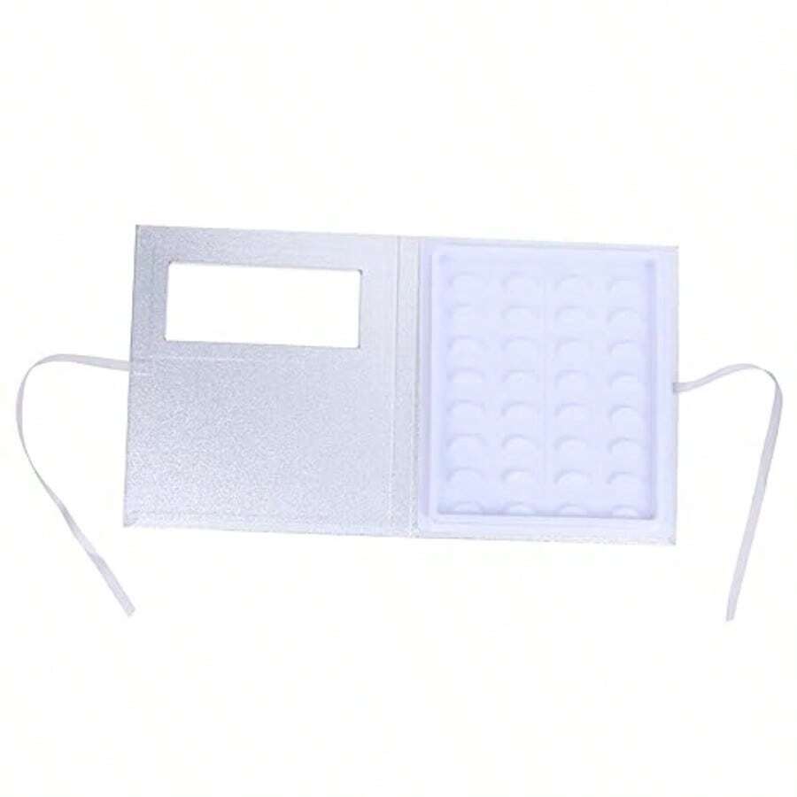 YQQ NOLITOY Caja para Almacenamiento de Pestañas Postizas de Papel con Bandeja Estuche Ligero para Tapa Semitransparente para Maquillaje y Viaje0027 - Pago - Ver 1