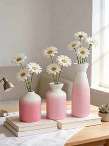 Vază decor boho din rășină – piesă centrală elegantă pentru sufragerie, cu compatibilitate florală, accent estetic modern pentru casă, pentru măsuța de cafea/consolă, cadou perfect pentru casă nouă, pasionații de design interior. - Multicolor - Vizualizare 6