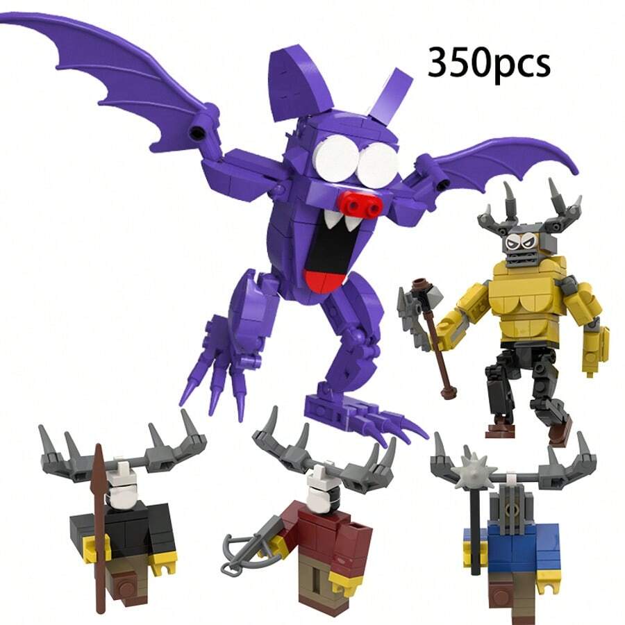 99 Nights In The Forest Bat Creature Forest Game Building Block Toy Set, New Year & Christmas Gift