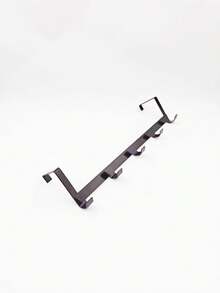 1 件节省空间的门上挂衣架，黑色/白色饰面，时尚的门上衣物整理器，带有 5 个挂钩，可用于悬挂衣服、毛巾和手提包，无需组装的门衣架，金属结构可用于额外存储，实用且功能齐全的门上挂钩系统，易于快速安装和拆卸，非常适合卧室、浴室或入口。 - 彩色 - 查看 14