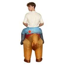 2025 Latest Inflatable Riding Horse Costume, Suitable For Parties, Events, Performances, Cartoon Doll Costumes, Inflatable Jazz Horse Costume - Multicolor - View 8