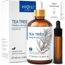 HIQILI Tea Tree Essential Oil, 100mL/30mL/10mL Pure Essential Oil For Hair Care Skin Care Diffuser Humidifier DIY Candles Making Soap, Add To Shampoo Body Wash Conditioner - Tea Tree - View 12