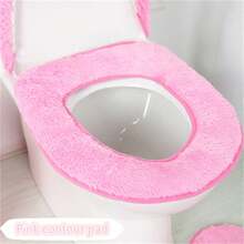 Sanrio Hello Kitty Bathroom Set - Christmas Gift Idea, Super Absorbent Bath Mat, Toilet Mat And Toilet Seat Cover, Soft Polyester Blended Fabric, Cute & Adorable Design - Multicolor - View 12