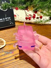 1/4/5个闪光水晶墨西哥钝口螈，柔软缓慢回弹，粘性减压玩具，Taba Squishy，旅行便携式指尖挤压玩具，Squisy，适合所有年龄段自闭症儿童，理想的节日礼物，可爱小玩意，生日礼物，复活节礼物，万圣节礼物，圣诞礼物，圣诞袜填充物，指尖玩具，儿童派对礼物，蓝色适合男孩，粉色适合女孩，儿童游戏，儿童玩具，男孩游戏，女孩游戏，儿童游戏。 - 彩色 - 查看 5