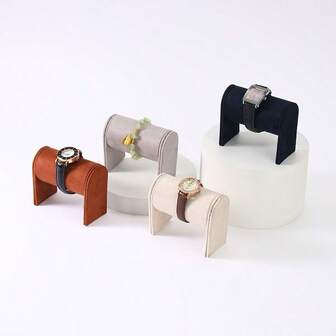 Soporte de exhibición de relojes de terciopelo, soporte de relojes minimalista y de moda, soporte de exhibición de pulseras y brazaletes