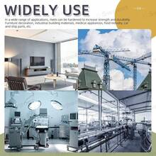 Swpeet Kit de Surtido de Remaches Moleteados Sólidos de Cobre Rojo de 170Pcs M2 M2.5 M3 M4 *6mm 8mm 10mm, Remaches Moleteados Semiredondos Sólidos para Reparación de Barcos, Aviones, Fabricación de - Aluminio - N1 - Ver 5