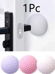 1/2Pcs Strong Magnetic Door Stopper, Magnetic Door Stoppers For Bottom Of Door Magnetic Door Stop, Double-Sided Adhesive Tape,Decorative Matte Black Door Stopper, Noise Reduction Silicone Made, Easy Install No Drilling For Hotels & Homes, Anti-Collision, 3 Options Available - Multicolor - View 15