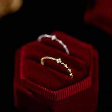 Bridal Fashion Rings - 黃色 - 查看 4