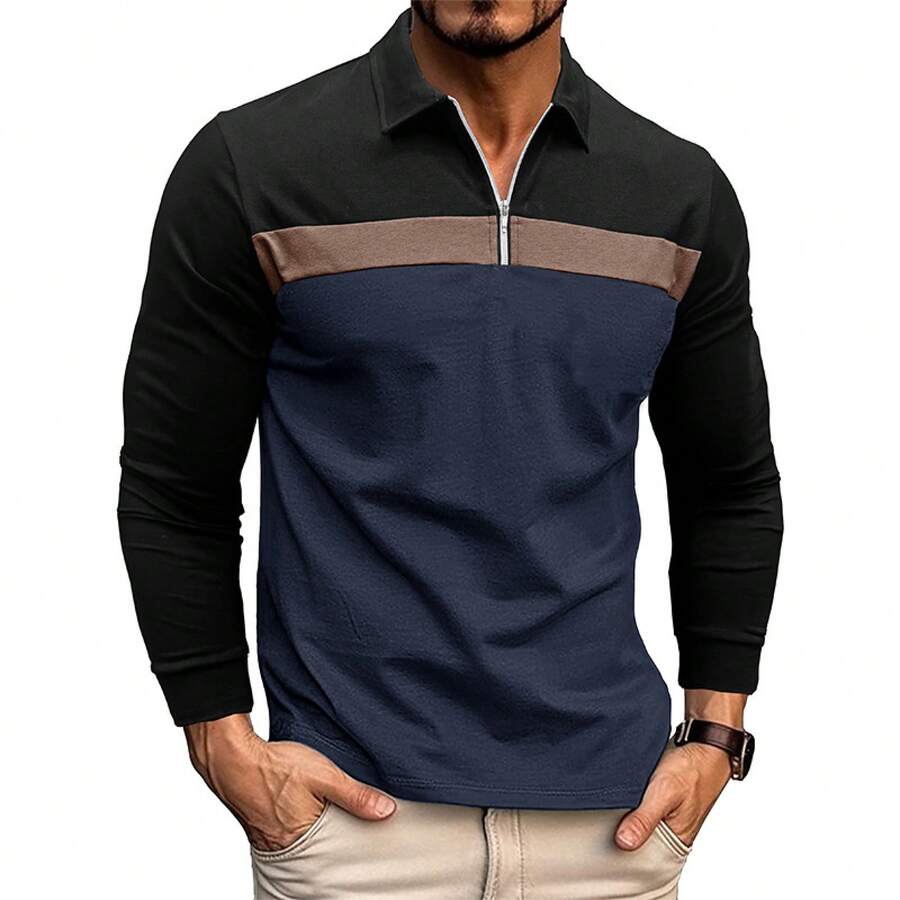 Camisas polo esportivas masculinas