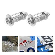 Tofficu 20 Piezas Tuercas De ExpansióN Tipo Para Tornillos Placas De Auto Anclajes Huecos Para Paredes Remaches Resistentes Para LáMinas MetáLicas - 1 - Ver 9