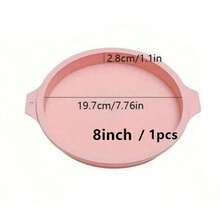 [Non-Stick] Silicone Layered Cake Mold Set, 4"/6"/8" Silicone Non-Stick Cake And Bread Mold - Multicolor - View 16