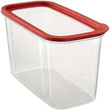 Modular Dry Food Storage Zylar container for convenient storage - clear - Ver 4