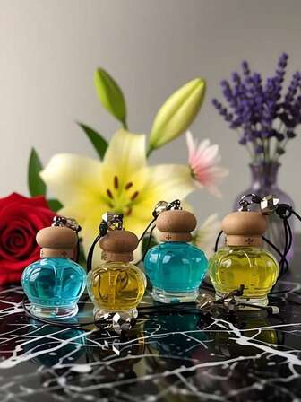 15毫升无火香薰扩香器，适用于家居、汽车、衣柜、浴室，持久留香；车载香氛