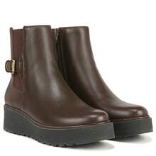Soul Naturalizer Jayda Boots Women's US 10 Brown Platform Ankle Chelsea RHS6248 - Brown - View 1