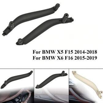 Higher Quality Black Interior Door Handle For BMW X6 F16 2015-2018 For BMW X5 F15 Left Right Side Door Handles