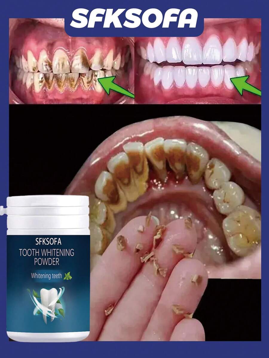 深层美白+清新感受！牙齿美白粉，重拾亮白自信 - 彩色 - 查看 1