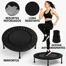 Fitness Trampolines - Black - View 1