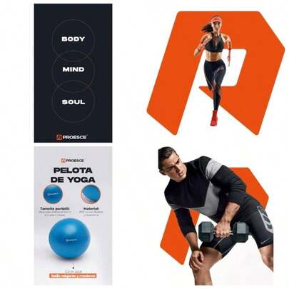 Pelota de Yoga Azul 65 Baln Inflable de PVC Antiexplosin para Pilates, Estiramientos, Embarazo y Rehabilitacin Incluye Inflador