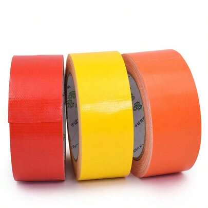Colorful Duct Tape, Single-Sided Carpet Tape, High Adhesive Waterproof Wear-Resistant Carpet Tape For Wedding Exhibitions, Single-Sided Waterproof Strong Carpet Tape For Decoration, Window Weatherstrip Tape