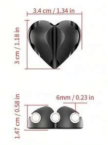 Heart-Shaped Three-Hole Mini Cable Winder/Organizer With USB Charging Cable Clip, Desktop Organizer, And Protective Cover, Suitable For Home, Office, And Car Use. - Multicolor - View 11