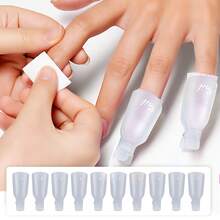 10 chiếc kẹp tẩy sơn móng tay, quà tặng Giáng sinh & Năm mới - Trong sáng - Xem 10