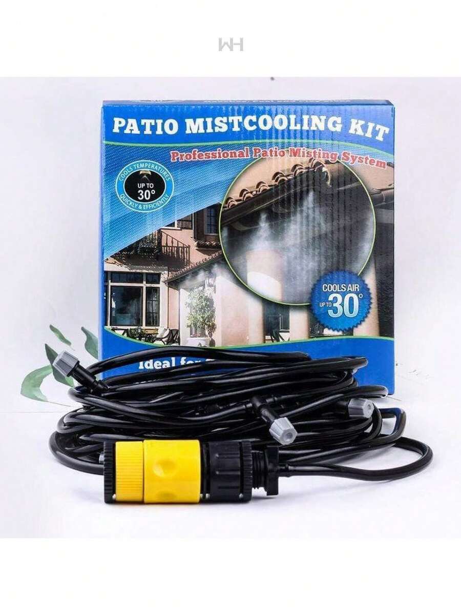 Sistema de enfriamiento por nebulización para patio 15 METROS - Multicolor - Ver 1