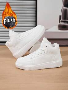 男女通用休闲户外雪地靴，高帮加厚保暖靴，轻便多功能系带款，适合户外活动