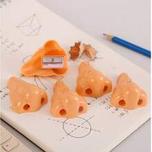 1/6/12pcs Interesting Pencil Sharpeners, Stylish Stationery, Novelty Shaped Pencil Sharpeners, Unique Designs, Fun School Supplies And Teacher Rewards - Multicolor - View 2